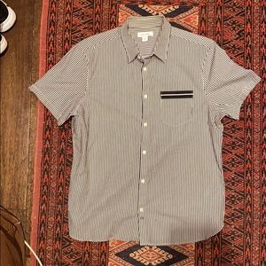 Calvin Klein Short Sleeve Button Down